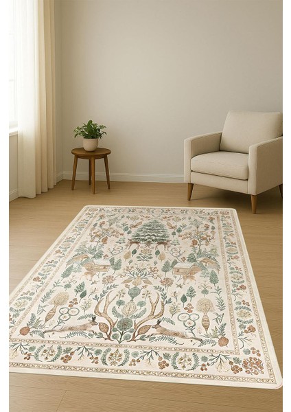 Parlak Kadife Kumaş Dijital Baskı Vintage Desenli Dot Kaymaz Tabanlı Halı H1132 fiyatları