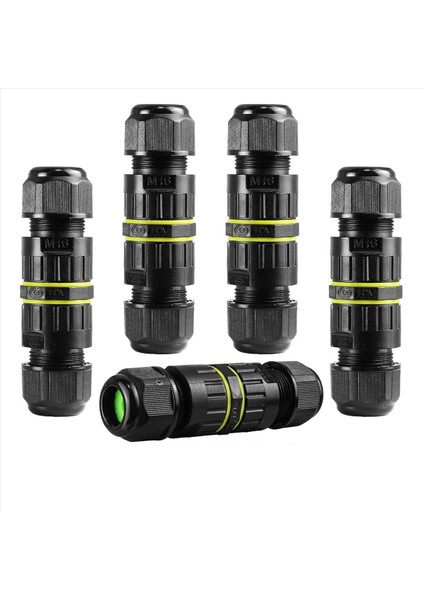 10 Adet IP68 Su Geçirmez 2 Yollu 3 Çekirdekli Bağlantı Kutusu Elektrik Kablo Konektörü M16 Tel Aralığı (3 5-10MM) (Yurt Dışından) fiyatları