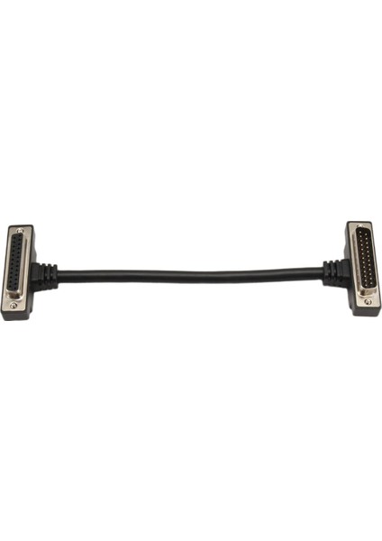 Yukarı Aşağı Açılı Düşük Profil DB25 Erkek - Dişi Uzatma Kablosu Sağ Açılı Ince DB25PIN Değiştirici Konnektör Yazıcı Kablosu (Yurt Dışından) fiyatları