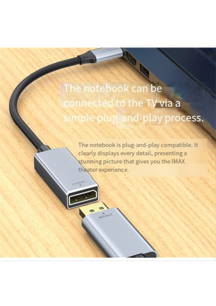 8k USB 3 1 Tip C - Displayport Kablosu 8K@60Hz 4K@144Hz Dp 1 4 Adaptör MacBook Pro Air M1 Için USB C Video Adaptörü (Yurt Dışından) fiyatları