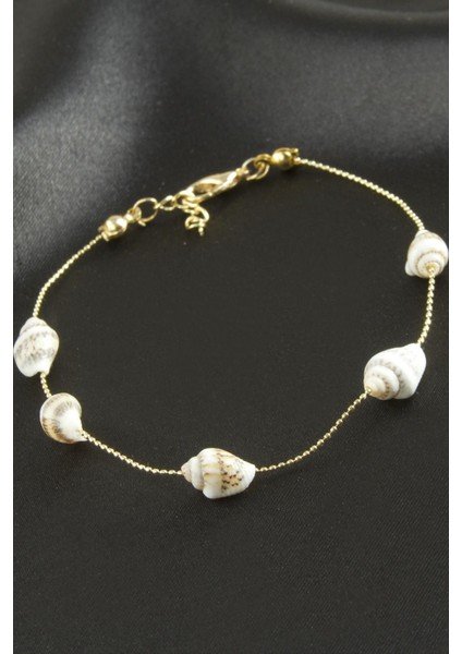 Deniz Kabuğu Zincir Bileklik