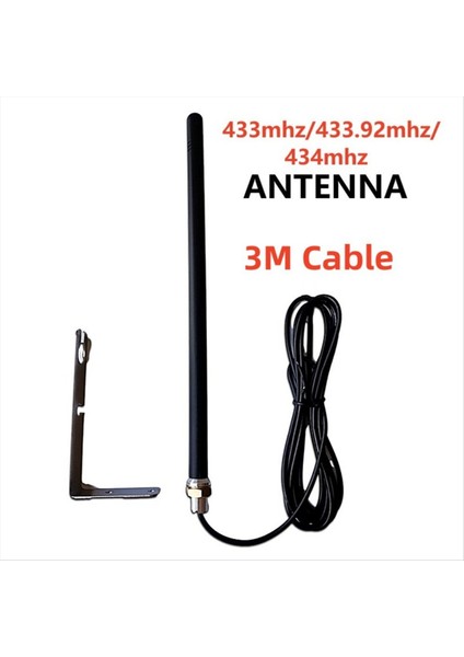 Herhangi Bir Kapı Otomasyon Kontrol Panosu Veya Alıcıları Için Kablo ile Kapı Garaj Radyo Sinyali Için Evrensel 433MHZ Anten (Yurt Dışından) fiyatları