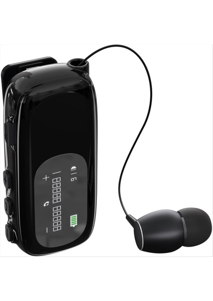 Geri Çekilebilir Kablolarla Bluetooth Kulaklık, Gürültü Önleyici Mikrofon Klips, 2 Telefona Bağlan Bluetooth Kulaklık (Yurt Dışından) indirimleri