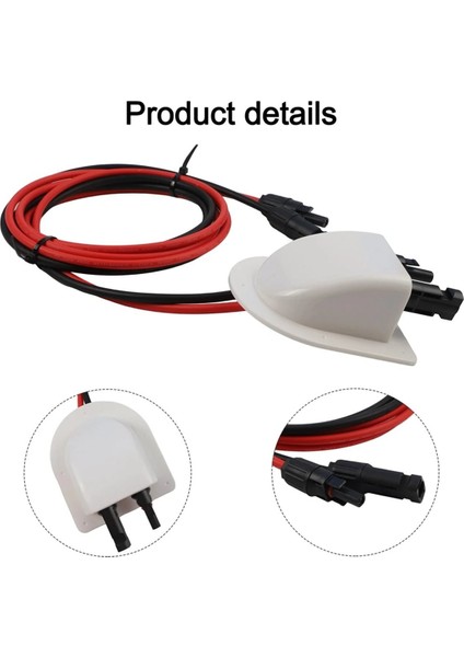 Çeşitli Kurulumlar Için Rv Çatı Güneş Panelleri Için Rv Yat Için Yeni Hava Koşullarına Dayanıklı Solar Çift Kablo Giriş Sistemi 2m B (Yurt Dışından) modelleri