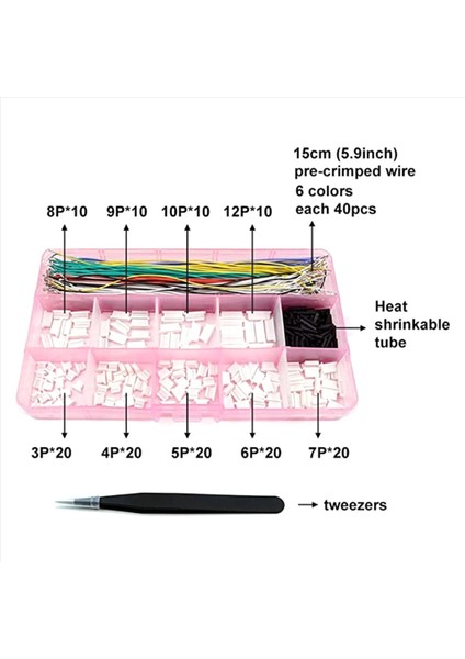 4x Sh1 0 Konnektörler ve Önceden Kıvrımlı Kablolar Sh1 0mm Fpv Drone Uçuş Kontrolörü Için 15 cm Tel (Yurt Dışından) modelleri