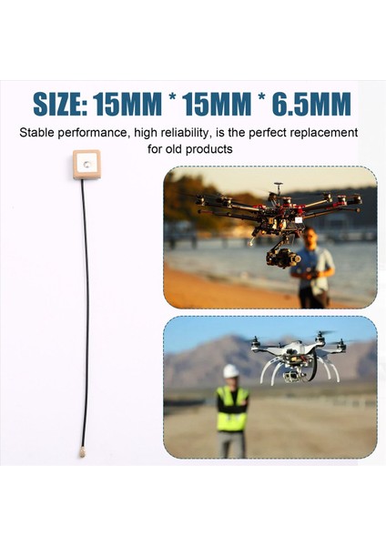 Ipx Arayüzü ile Mini Gps Aktif Anten 15X15X6.5MM 50 Ohm Navigasyon Kablosu Araba Izleme Dronları (Yurt Dışından) indirimleri