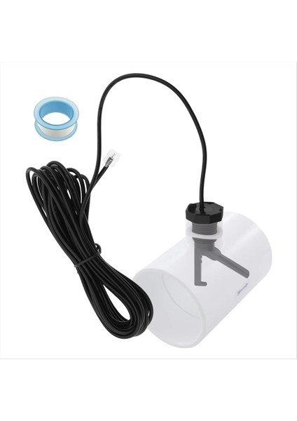 Akış Anahtarı Düzeneği 15 Ayak Kablolu Otomatik Havuz Akış Sensörü Yeniden Kullanılabilir Havuz Sensörü Tuz Sistemi Için Kurulumu Kolay (Yurt Dışından) modelleri