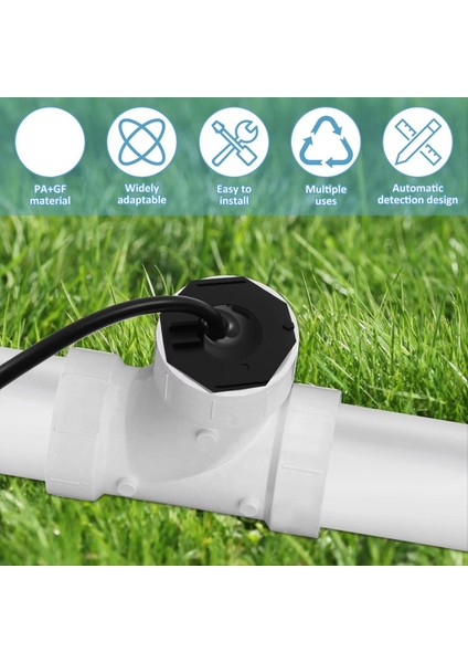Akış Anahtarı Düzeneği 15 Ayak Kablolu Otomatik Havuz Akış Sensörü Yeniden Kullanılabilir Havuz Sensörü Tuz Sistemi Için Kurulumu Kolay (Yurt Dışından) fırsatları