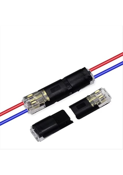 100 Adet 2pin Yönlü Fiş Su Geçirmez Elektrik Konnektörü Araba Teli Kablo Elektrik Konnektör Şerit Terminal Bağlantısı (Yurt Dışından) fiyatları