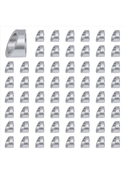 80 Paket 3/8ın Paslanmaz Çelik Kablo Korkuluk Kiti Açı Eğimli Yıkayıcı 25 30 35 Derece Güverte Merdiven Korkuluk Sistemi (Yurt Dışından)