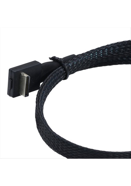 Pcıe Oculınk Sas Kablo Sff 8611 4ı 42P-SFF-8611 4ı 90 Derece Sunucu Hızlı Kablo Erkek-Erkek Veri Aktarım Hattı (Yurt Dışından) modelleri