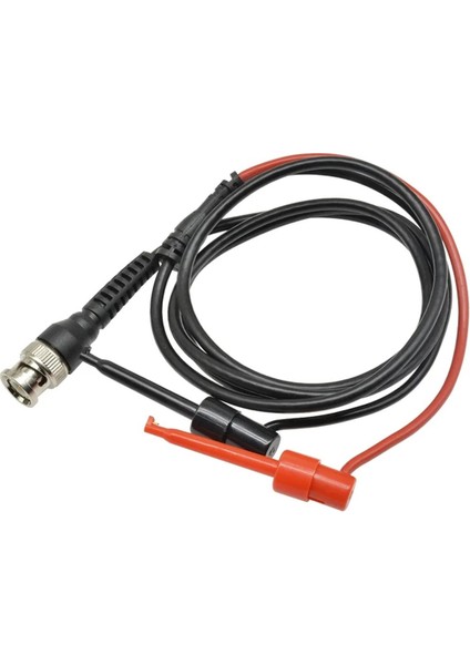 P1007 Bnc Erkek Fiş Q9 - Çift Kanca Klipsi Osiloskop Test Probu Kablosu Iki Mini Prob ile 500 V 5A Test Kancası (Yurt Dışından)