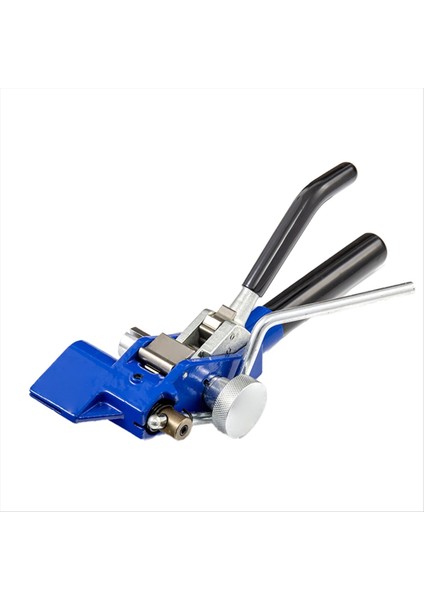 Paslanmaz Çelik Kablo Kravat Kesme Alet Paslanmaz Çelik Strip Sıkma Tabancası Cırcır Paslanmaz Çelik Kablo Kravat Plers Mavi (Yurt Dışından)