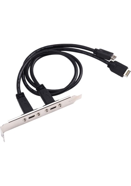 50 cm USB 3 2 Ön Panel Başlığı Tip-E - Usb-C Tip C Dişi Konnektör Uzatma Tel Kablo Type-E Yönlendirme Kablosu (Yurt Dışından) fiyatları