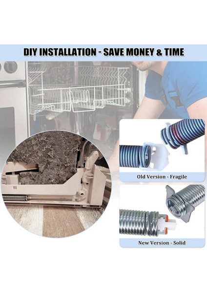 2 Adet Bulaşık Makinesi Kapı Yayı Kablo Seti 00754866 Bosch Thermador Gaggenau Menteşe Yedek Parçaları (Yurt Dışından) fırsatları