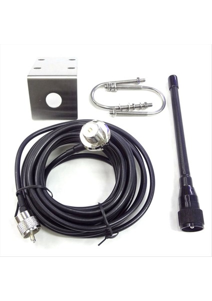 AA58 Vhf Deniz Anteni 156-163MHZ Kauçuk Su Geçirmez Mast Afi, 5m Rg-58 Kablolu Tekne Yelkenli Yat. (Yurt Dışından) fiyatları