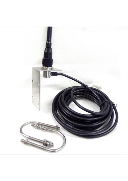 AA58 Vhf Deniz Anteni 156-163MHZ Kauçuk Su Geçirmez Mast Afi, 5m Rg-58 Kablolu Tekne Yelkenli Yat. (Yurt Dışından) indirimleri