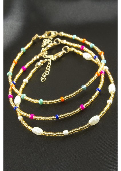 Karışık Miyoki Kum Boncuk Bileklik