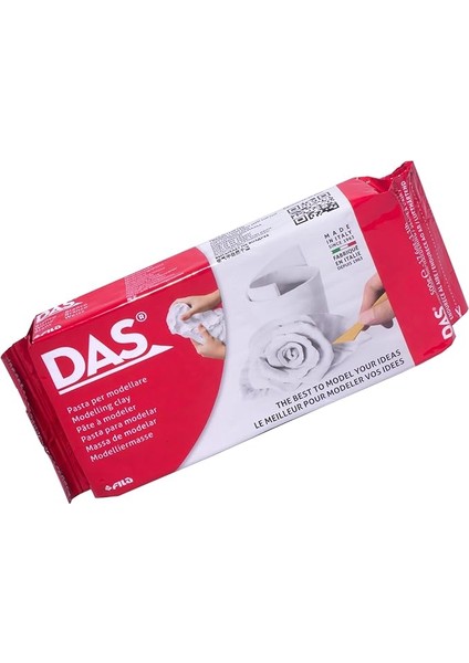 Seramik Kili, Beyaz, 1/2 kg