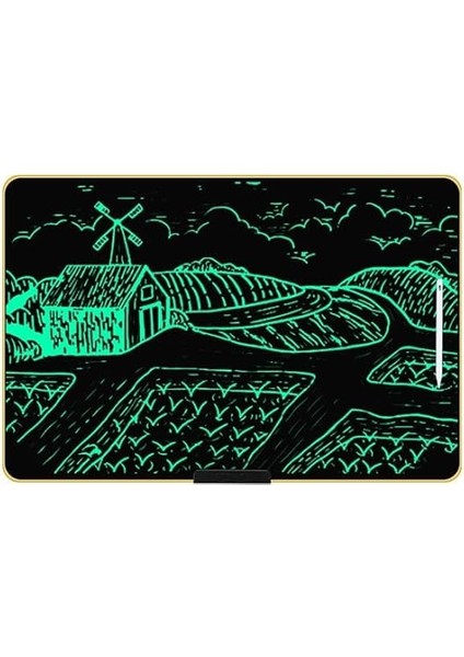 Yazı Tableti Xl Büyük Boy 21 Inç LCD Çift Taraflı, Yetişkinler ve 3+ Çocuklar Için Yazı Tahtası, Çizim Yazma Karalama Tahtaları, Eğitim Öğrenme Aracı Için Çizim Tahtası 46 x 30CM Xlb-21 modelleri