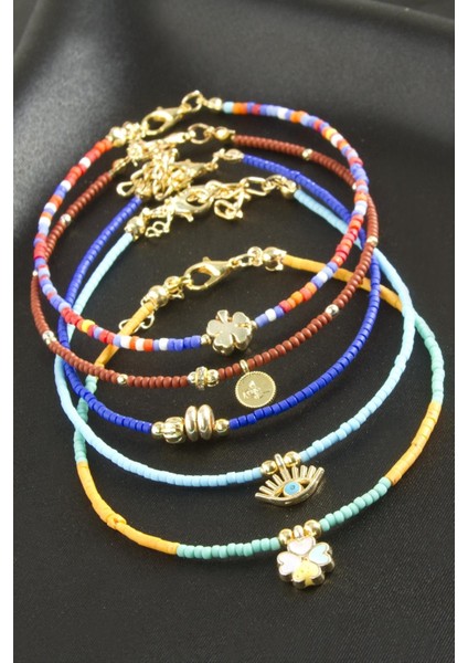 Karışık Miyoki Boncuk Bileklik