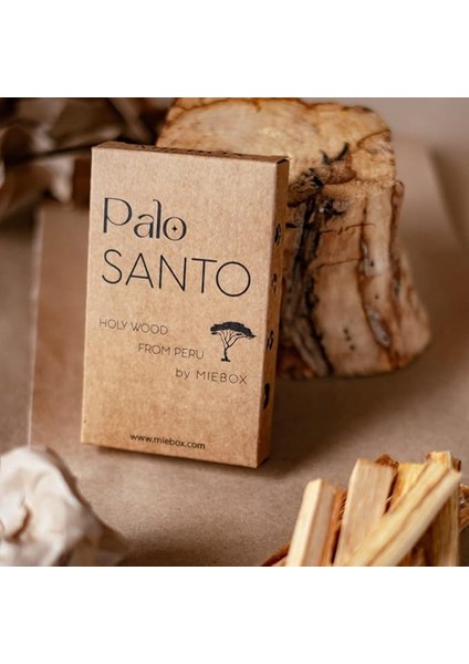 Make It Easier Palo Santo Tütsü, Peru Ağaç Tütsü, Sertifikalı, Yüksek Reçineli, Doğal Tütsü, Palo Santo Incense (Palo Santo - 3 Adet (21-23 Gr))