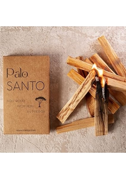 Make It Easier Palo Santo Tütsü, Peru Ağaç Tütsü, Sertifikalı, Yüksek Reçineli, Doğal Tütsü, Palo Santo Incense (Palo Santo - 3 Adet (21-23 Gr)) fiyatları