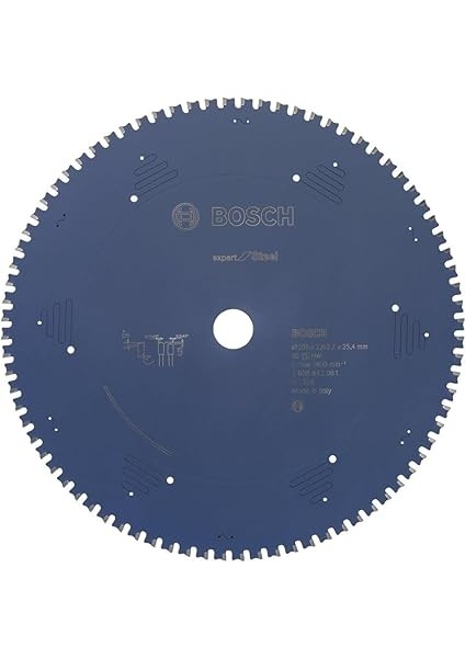 Professional Expert Serisi Metal Için Daire Testere Bıçağı 305*25,40 mm 80 Diş indirimleri