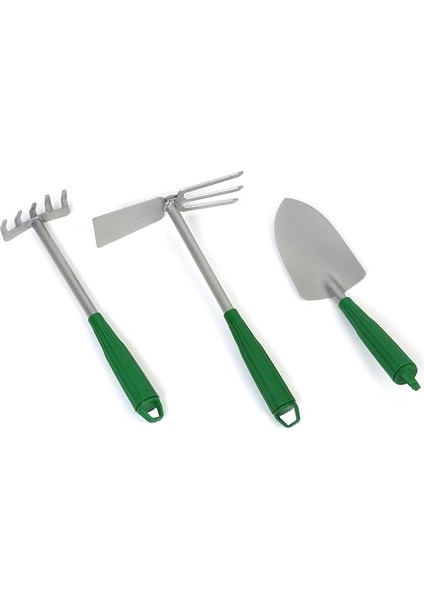 Tools Çelik 3’lü Bahçe Seti Çapa Tırmık Kürek
