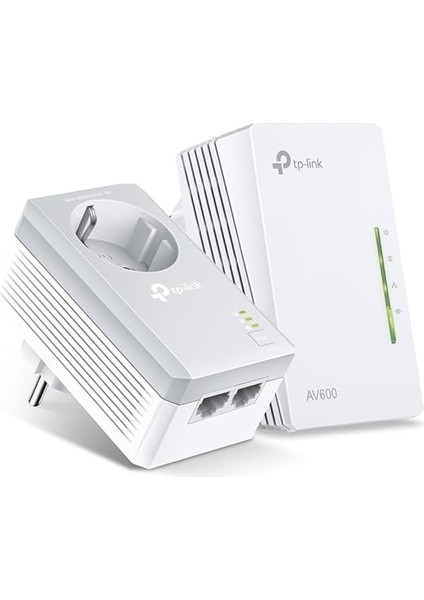 TL-WPA4226KIT, AV600 300 Mbps Kablosuz 2 Lan Portlu 300 Metre Mesafeli Priz Girişli Powerline fiyatları