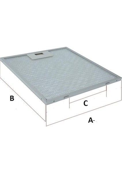 Filtre 28 x 37 cm Teka Dep-60 Davlumbaz Filtresi (Alüminyum) fiyatları