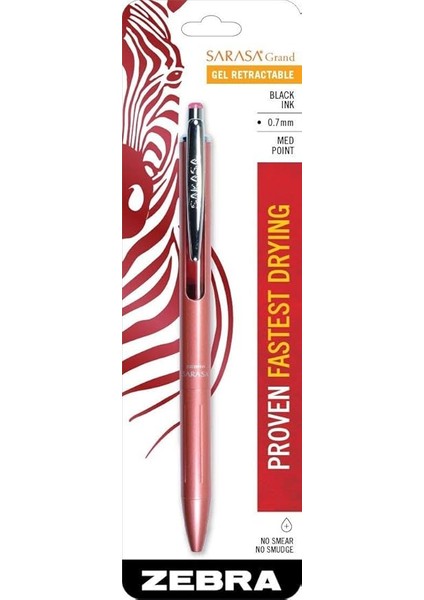 Kalem Geri Çekilebilir Jel Mürekkep Kalemi, Orta Nokta (0,7 Mm), Siyah Mürekkep, Gül Altın Varil, 1 Adet