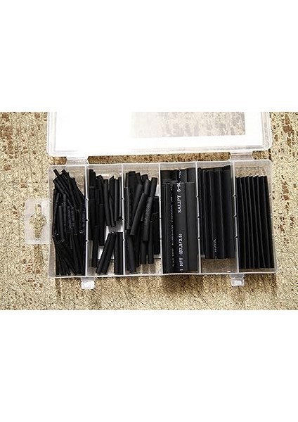 61299 127 Pc Heat Shrink Wrap Assortment indirimleri