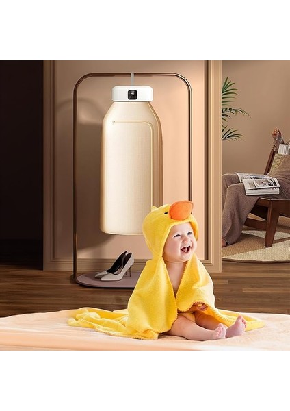 Mio UV100X Yeni Nesil Uv Işıklı Taşınabilir Portatif Askılı Katlanabilir Çamaşır Kurutma Makinesi indirimleri