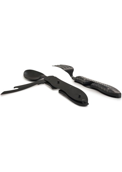 Badger Herja Katlanabilir Çatal Biçak Kaşık Seti, Kilit Mekanizmalı, Ayrılabilir, Dayanıklı Kamp Ekipmanları, Kamp Aksesuarları, Açık Hava Sporları indirimleri