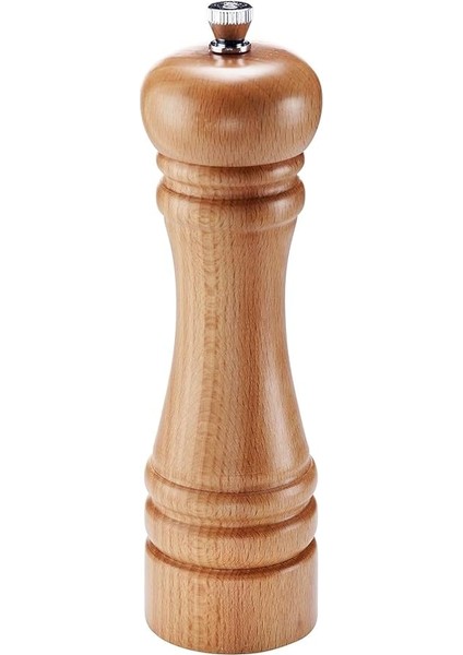 Home Ahşap Karabiber Değirmeni: Manuel Tuz Öğütücü, Doldurulabilir Çalkalayıcı, Baharat Pişirme ve Servis Için Ideal (17 Cm) modelleri