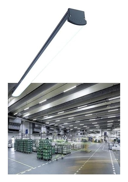 WT066C 40W Etanj LED Bant Armatür IP65 Nötr Beyaz 4000K 120 cm ( Su Geçirmez) indirimleri