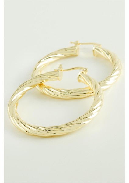 Sarmaşık Halka Küpe 4,5 cm