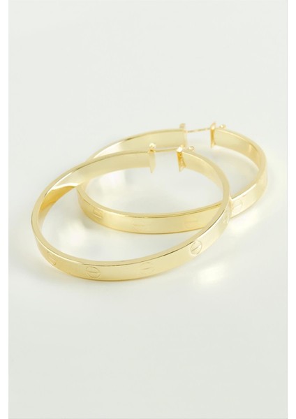 Crt Halka Küpe 6 cm