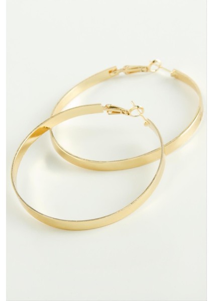 Bilezik Şekilli Trend Halka Küpe 5 cm