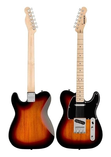 TLX-50SB Tele Kasa Maple Klavye 2 Single-Coil Manyetik Elektro Gitar fırsatları
