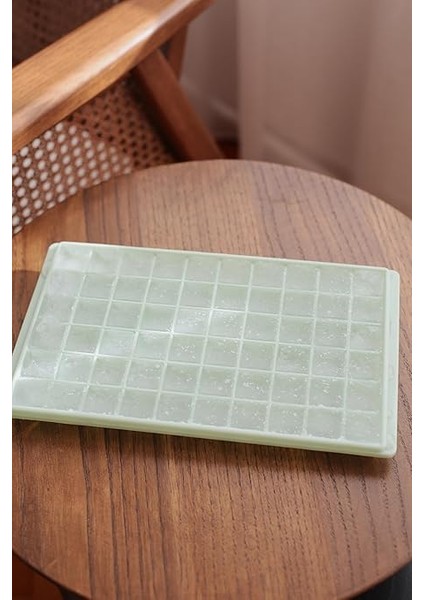 Buz Kalıbı, 60 Bölmeli Kare Buzluk, Sunumluk Buzluk Kalıp (Yeşil) modelleri