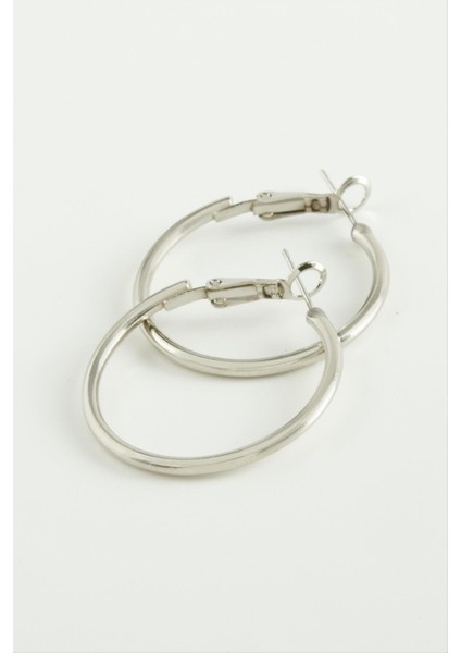 Metal Halka Küpe 3 cm
