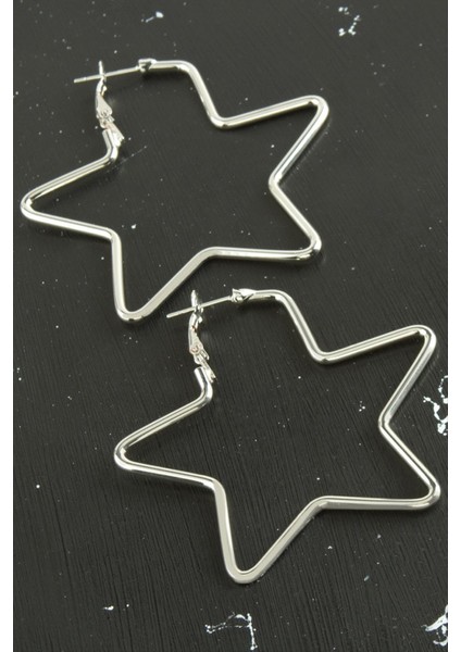 Yıldız Trend Küpe 6 cm