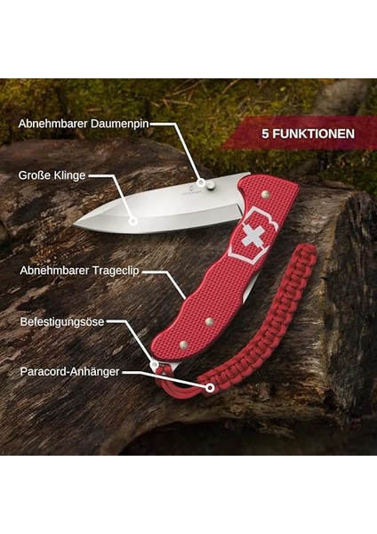 0.9415.D20 Evoke Alox Çakı, Kırmızı fırsatları
