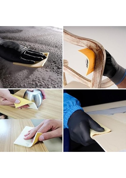 Ahşap Sünger Zımpara Kağıdı Mutfak Banyo Bulaşık Süngeri Bant Kağıt Süngerli Zımpara 5 Metre 120 Kum fiyatları