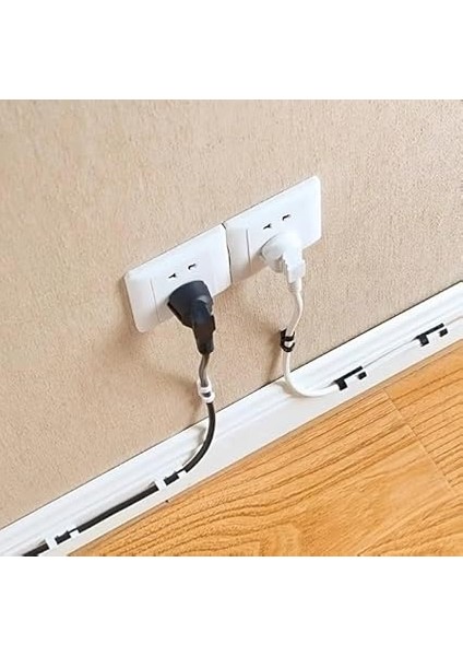 60 Adet Kablo Düzenleyici Sabitleyici Yapışkanlı Organizer Klips Seti indirimleri