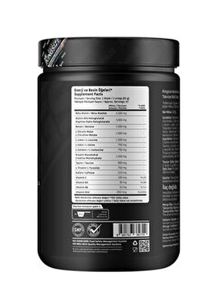 Beast Mode 1000 gr Portakal Aromalı 16.260 mg NOX Formülü ile Güç Artışı fırsatları