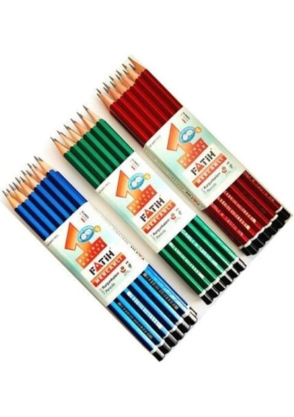 12LI Pastel Mercanlı Kurşun Kalem