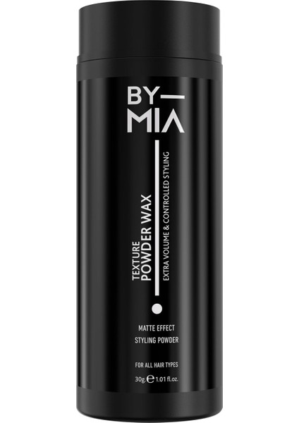 Mıa Saç Şekillendirici Pudra Wax 30GR | Mat Efektli Toz Wax | Matlaştırıcı ve Hacim Verici | Saç Kökü Güçlendirici | Kalınlaştırıcı Toz